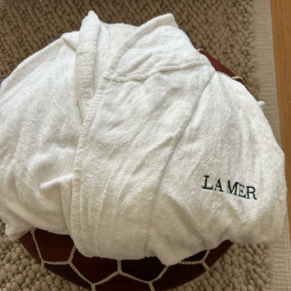 La Mer Plush Luxury Terry Bath Robe - Picture 1 of 3